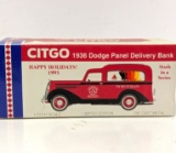 1995 Happy Holidays 1936 Citgo Replica Dodge Panel Delivery Bank 1/25th Scale - New in Box