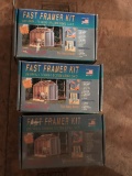 Lot of 3 Fast Framer Kits