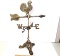 Vintage Metal Weathervane Stand