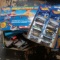 Hot Wheels Cars New in Packages Lot of 10 with Hot Wheels Car Track