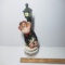 Vintage Ceramic Monkey Lamp Post Music Box