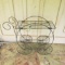 Wire Carriage Plant Stand