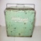Vintage Mint Green Metal Dr Pepper Cooler 1940