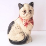 Vintage Cast Iron Cat Bank