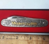 Vintage Budweiser Clydesdales Pocket Knife