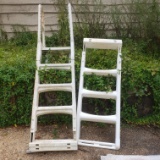 Pair of Plastic Pool Ladders