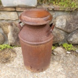 Vintage Metal Milk Can