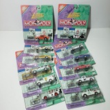 Johnny Lightning Monopoly Cars New in Packaging  Complete Set of 12