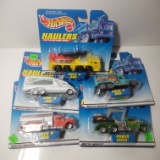 Hot Wheels Haulers New in Packaging  Set of 5