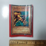 Yu-Gi-Oh 1996 Sealed Left Wrist Card