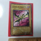 Yu-Gi-Oh 1996 Curse of the Dragon Card
