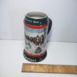 Vintage Ceramic Budweiser Clydesdale Stein