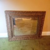 Unique Vintage Mirror with Ornate Gilt Frame