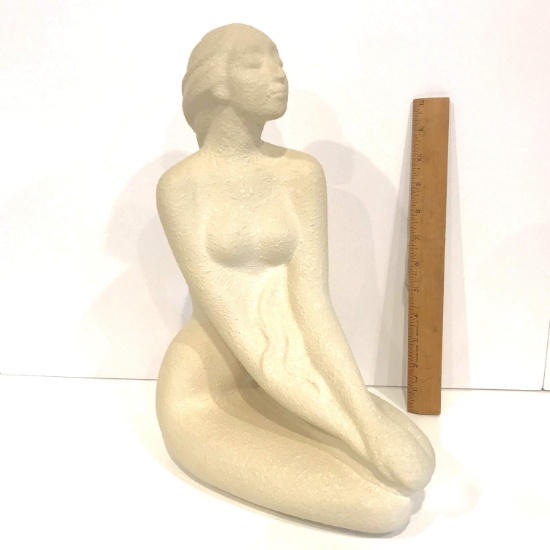 Pottery Woman Statue