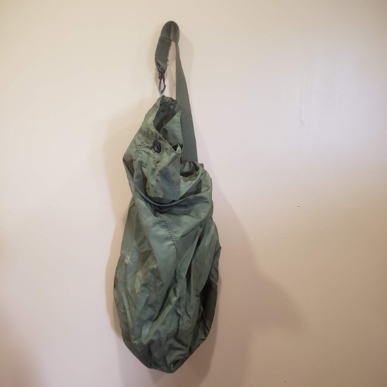 Vintage Nylon US Military Duffel Bag