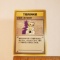 Vintage 1996 Japanese Pocket Monster Pokemon Imposter Professor Oak Trainer Card