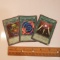 Vintage 1996 Yu-Gi-Oh Collectible Cards, Set of 3