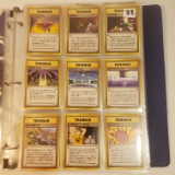 Vintage 1996 Japanese Pocket Monster Pokemon Trainer Cards Set of 9