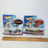 1996 Yu-Gi-Oh Hot Wheels Cars, 2 Sets of 4
