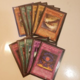 Vintage 1996 Yu-Gi-Oh Collectible Cards, Set of 11