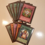 Vintage 1996 Yu-Gi-Oh Collectible Cards, Set of 11