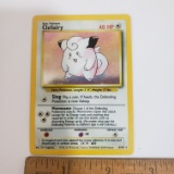 1999 Basic Pokemon Clefairy Holofoil Card
