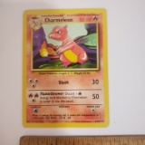 1999 Basic Pokemon Charmeleon Card