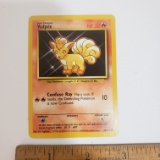 1999 Basic Pokemon Vulpix Card