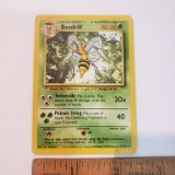 1999 Basic Pokemon Beedrill Card