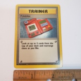 1999 Pokemon Trainer Card Pokedex