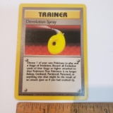 1999 Pokemon Trainer Card Devolution Spray