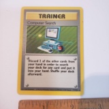 1999 Pokemon Trainer Card Computer Search
