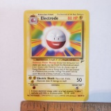 1999 Basic Pokemon Electrode Card