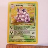1999 Pokemon Holofoil Nidoking Card