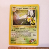 1999 Pokemon Holofoil Koga’s Beedrill Card