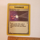 1999 Pokemon Trainer Energy Retrieval Card
