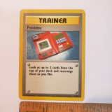 1999 Pokemon Trainer Pokedex Card