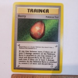 1999 Pokemon Trainer Berry Card
