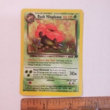 Pokemon Holofoil Dark Vileplume Card