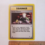 1999 Pokemon Trainer Secret Mission Card