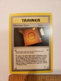 Pokemon Trainer Narrow Gym Card