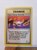 Pokemon Trainer Super Energy Removal Card