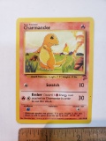 Basic Pokemon Charmander Card