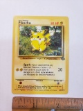 Basic Pokemon Pikachu Card