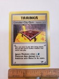 Pokemon Trainer Cinnabar City Gym Card