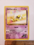 Basic Pokemon Sabrina’s Abra Card