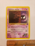 Basic Pokemon Sabrina’s Gastly Card