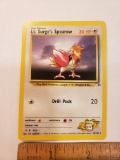 Basic Pokemon Lt. Surge’s Spearow Card
