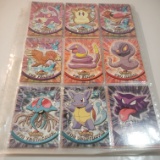 1999 Topps Pokemon Collectible Cards, Set of 9
