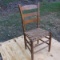 Vintage Cane Bottom School Chair